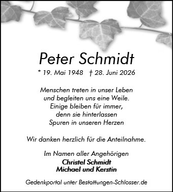 Peter Schmidt