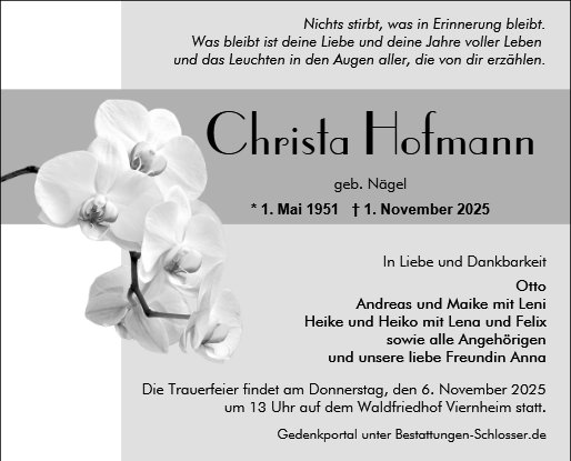 Christa Hofmann