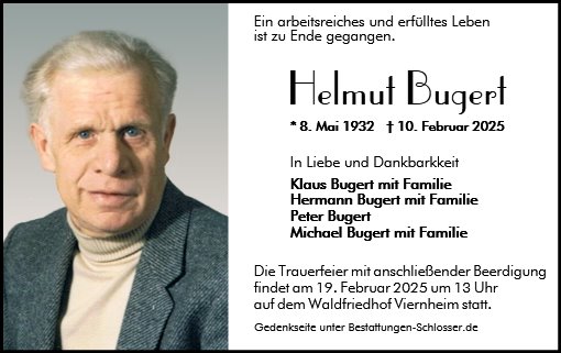 Helmut Bugert