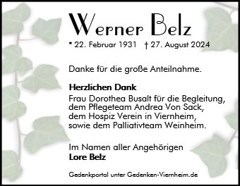 Werner Belz