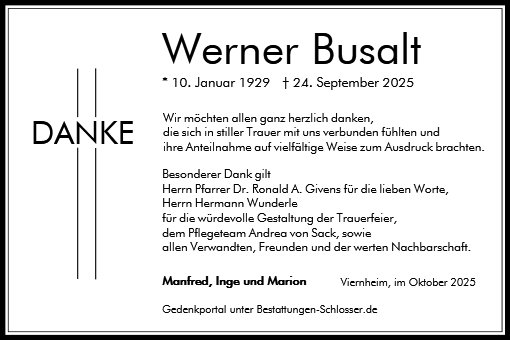 Werner Busalt