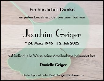 Joachim Geiger