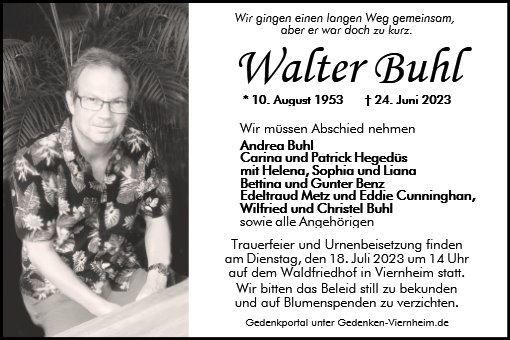Walter Buhl