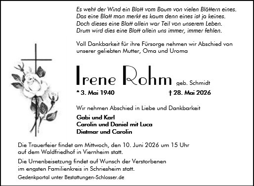 Irene Rohm