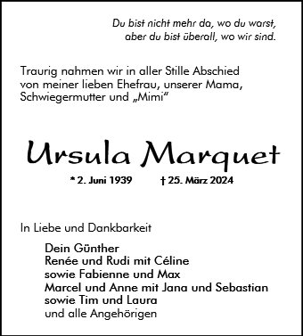 Ursula Marquet