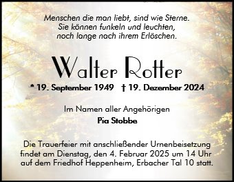 Walter Rotter