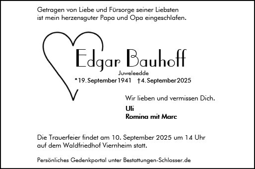Edgar Bauhoff