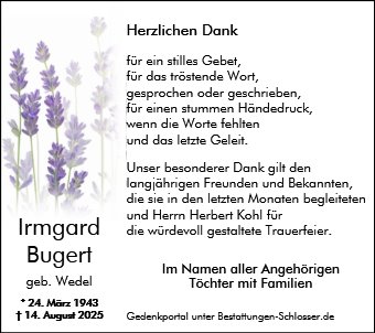 Irmgard Bugert