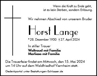 Horst Lange