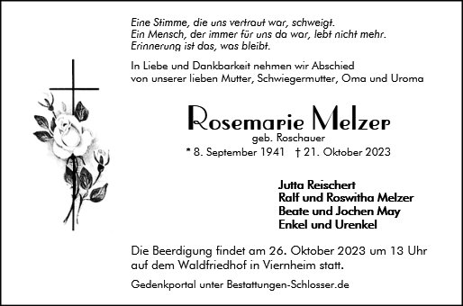 Rosemarie Melzer
