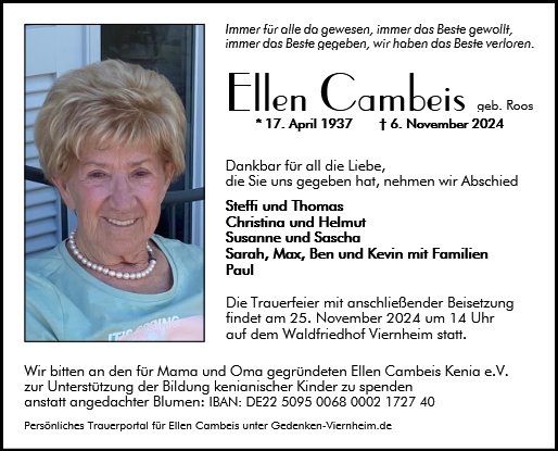 Ellen Cambeis