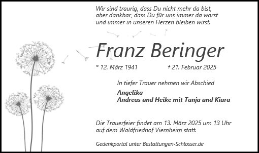 Franz Beringer