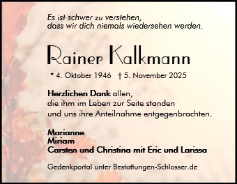 Rainer Kalkmann