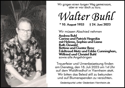 Walter Buhl