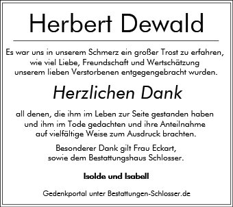 Herbert Dewald