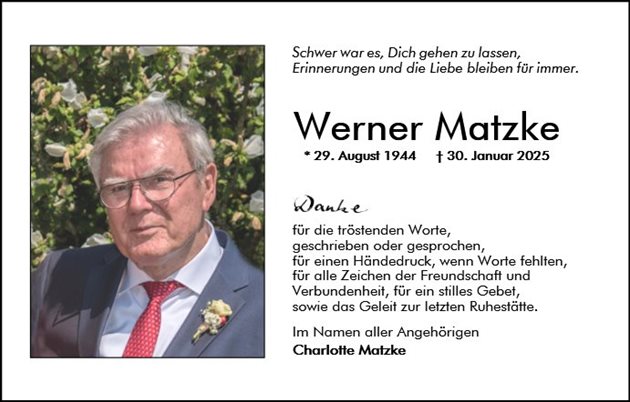 Werner Matzke