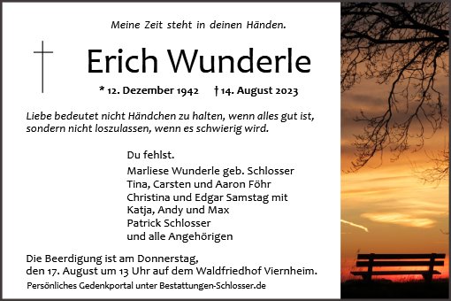 Erich Wunderle