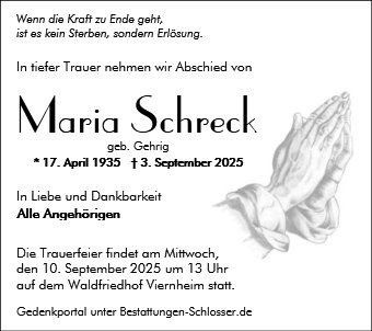 Maria Schreck