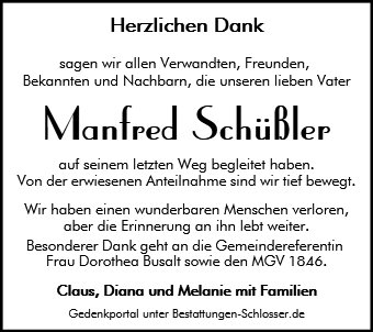Manfred Schüßler
