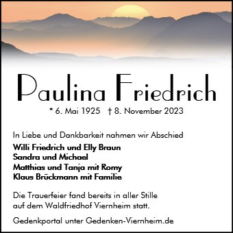 Paulina Friedrich