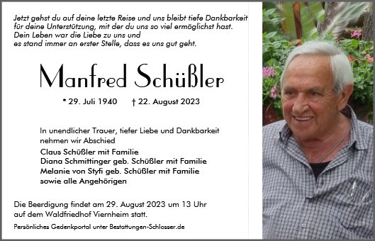 Manfred Schüßler