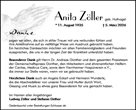 Anzeige