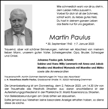 Martin Paulus