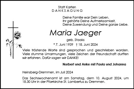 Maria Jaeger