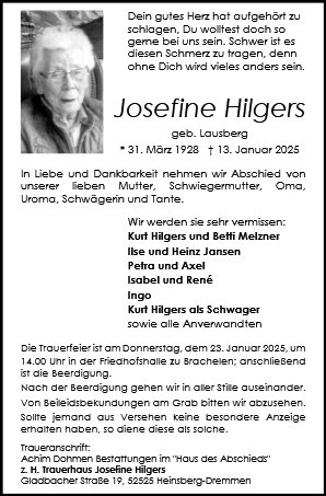 Josefine Hilgers