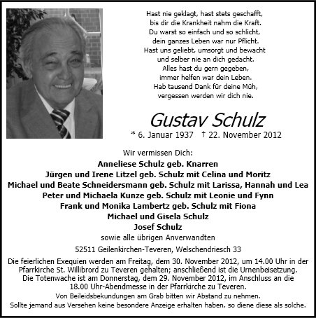 Gustav Schulz