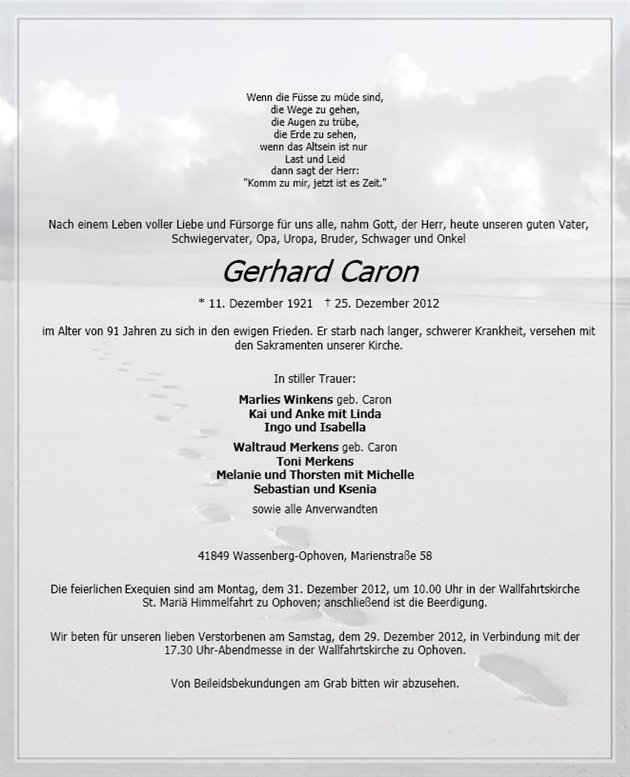 Gerhard Caron