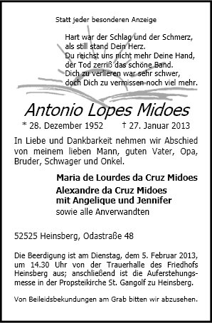 Antonio Lopes Midoes