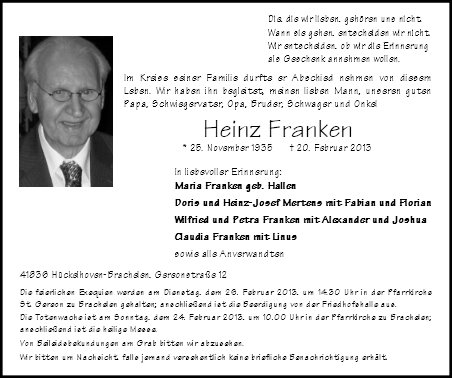 Heinz Franken