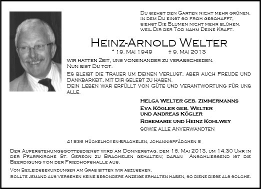 Heinz-Arnold Welter