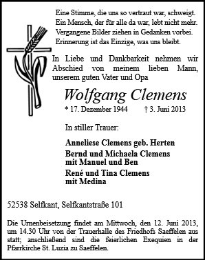 Wolfgang Clemens