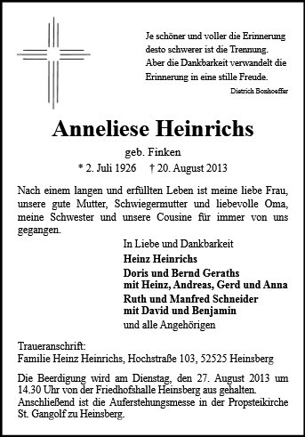 Anneliese Heinrichs