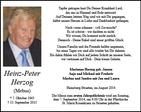 Heinz-Peter Herzog