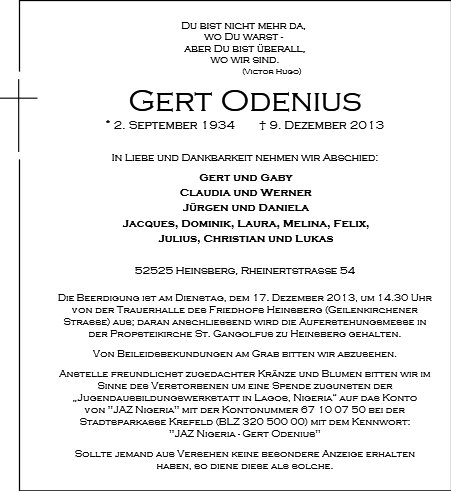 Gert Odenius