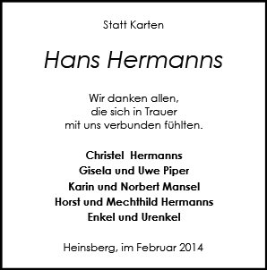 Hans Hermanns