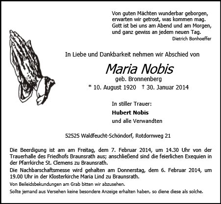 Maria Nobis