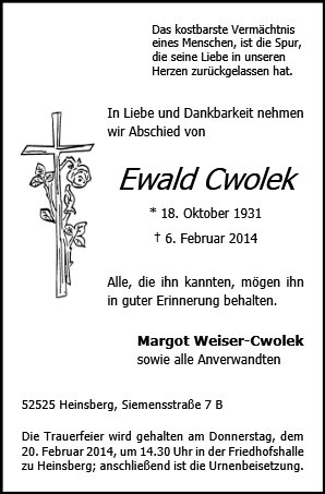 Ewald Cwolek