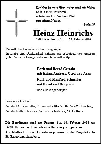Heinz Heinrichs