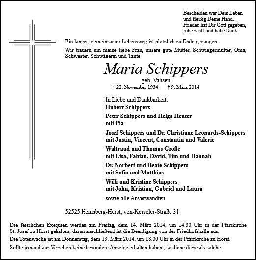 Maria Schippers