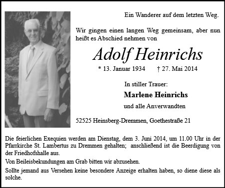 Adolf Heinrichs