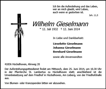 Wilhelm Gieselmann