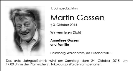 Martin Gossen