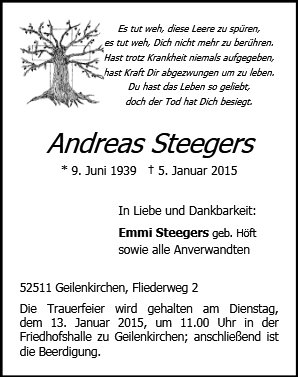 Andreas Steegers