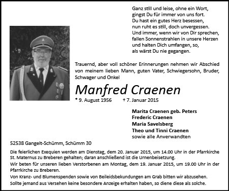 Manfred Craenen