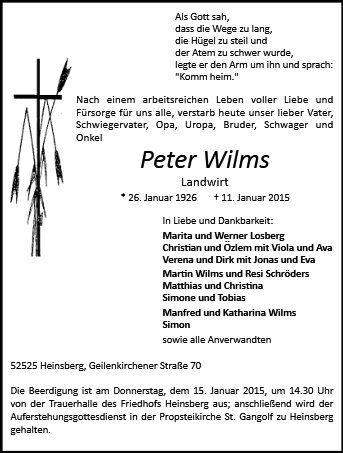 Peter Wilms