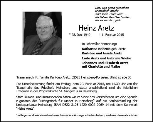 Heinz Aretz